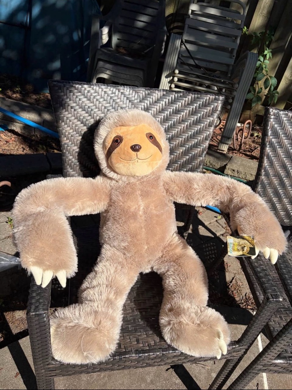 Plush Sloth Stuffed Animal - Soft Cuddly Kids Toy 3 foot 36 inch huge brand new
